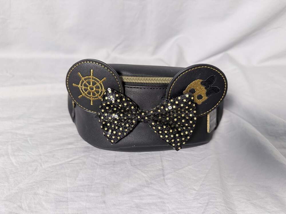 Disney Parks Loungefly Minnie Mouse Pirate Ship Belt Bag